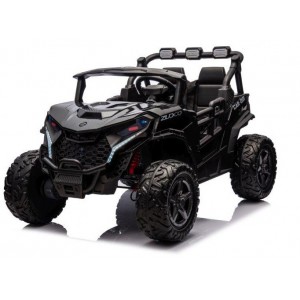 Elektrinis vaikiškas bagis OBSERVER su tėvu pulteliu 4x4 24V 800W (Juodas)